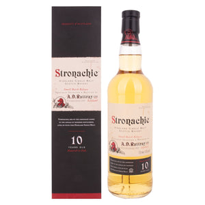 AD Rattray Stronachie 10 Years Old Highland Single Malt 43% Vol. 0,7 لیتر در جعبه هدیه