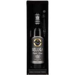 Beluga Gold Line Noble Russian Vodka 40٪ Vol. 0,7 لیتر در Giftbox با Pinsel