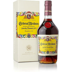 Cardenal Mendoza Brandy de Jerez 40٪ جلد. 0,7 لیتر در گیفت باکس