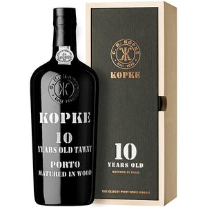 Kopke 10 ساله TAWNY Porto 20% Vol. 0,75 لیتر در جعبه هدیه