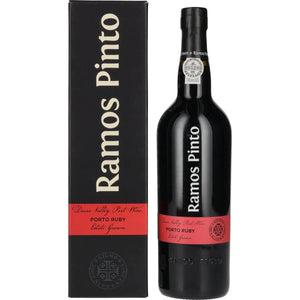 Ramos Pinto Fine Porto Ruby 19,5% Vol. 0,75 لیتر در جعبه هدیه