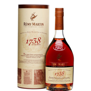 Remy Martin 1738 ACCORD ROYAL Cognac Fine Champagne 40٪ Vol. 0,7،XNUMX لیتر در Giftbox