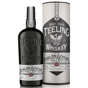 Teeling Whisky BRABAZON BOTTLING سری شماره 1 ویسکی ایرلندی ایرلندی 49,5،0,7٪ جلد. XNUMX لیتر در گیفت باکس