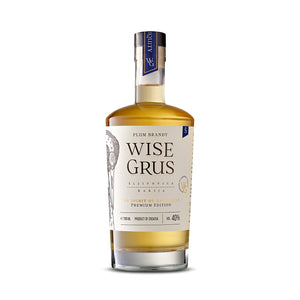 Wise Grus Plum Brandy Sljivovica Rakija Premium Edition 40% Vol. 0,7 لیتر