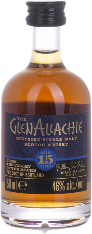 The GlenAllachie 15 Years Old Speyside Single Malt 46% Vol. 0,05 لیتر