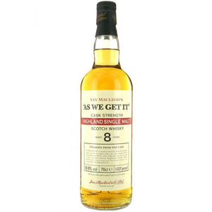 AS WE GET IT Ian Macleod's AS WE GET IT Islay Single Malt Cask Strength 58,9% Vol. 0,7 لیتر