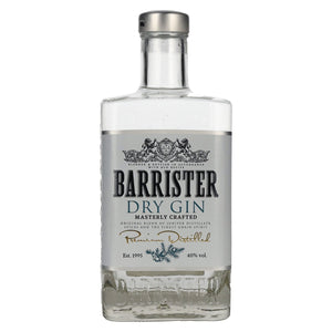 Barrister Dry Gin 40٪ جلد. 0,7 لیتر