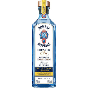 Bombay SAPPHIRE PREMIER Cru Murcian Lemon London Dry Gin 47% Vol. 0,7 لیتر