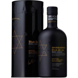 Bruichladdich BLACK ART 26 Years Old Unpeated Edition 08.1 1994 45,1،0,7٪ جلد. XNUMX لیتر در Tinbox