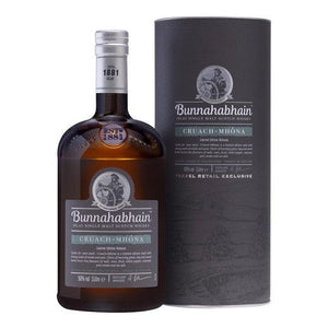 Bunnahabhain CRUACH-MHÒNA Islay Single Malt Scotch Whiskey 50% Vol. 1 لیتر در جعبه هدیه