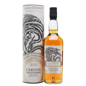 Cardhu Gold Reserve GAME OF THRONES مجموعه مالت House Targaryen Single Malt Collection 40٪ Vol. 0,7 لیتر در جعبه هدیه