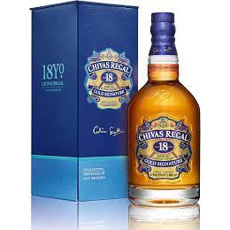 Chivas Regal 18 Years Old GOLD SIGNATURE 40% Vol. 0,7 لیتر در جعبه هدیه