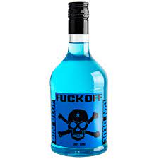 Fuckoff GIN BLUE Dry Gin 40% Vol. 0,7 لیتر