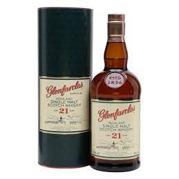 Glenfarclas 21 Years Old Highland Single Malt Scotch Whisky 43% Vol. 0,05 لیتر