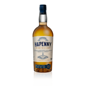 Ha'penny FOUR TIMES CASKED Irish Whiskey 43% Vol. 0,7 لیتر