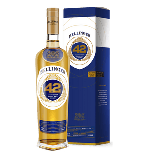 Hellinger 42 Sächsischer Single Malt Whisky 46% Vol. 0,7 لیتر در جعبه هدیه