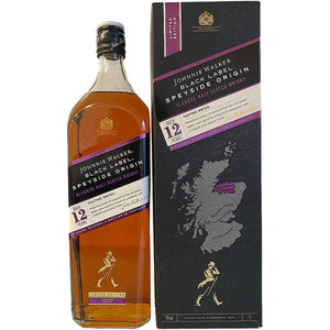 Johnnie Walker BLACK LABEL 12 Years Old SPEYSIDE ORIGIN نسخه محدود 42% جلد. 1 لیتر در جعبه هدیه