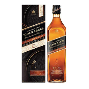 Johnnie Walker BLACK LABEL ویسکی اسکاچ ترکیبی TRIPLE CASK EDITION 40% Vol. 1 لیتر در جعبه هدیه