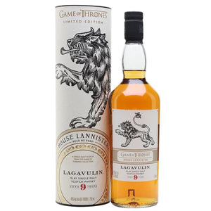 Lagavulin 9 ساله GAME OF THRONES House Lannister Single Malt Collection 46٪ Vol. 0,7،XNUMX لیتر در Giftbox