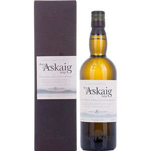 Port Askaig Islay 8 ساله Islay Single Malt 45,8،0,7٪ جلد. XNUMX لیتر در گیفت باکس