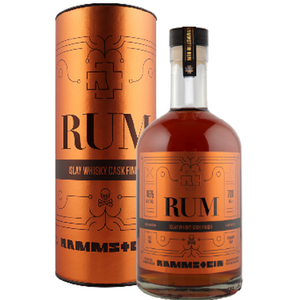 Rammstein Premium Rum Islay Whisky Cask Finish Limited Edition 46٪ جلد. 0,7 لیتر در گیفت باکس