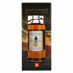 Säntis Malt Appenzeller Single Malt Swiss Alpine Whisky EDITION HIMMELBERG 43% Vol. 0,5 لیتر در جعبه هدیه