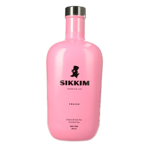 Sikkim FRAISE Premium Gin 40٪ Vol. 0,7 لیتر