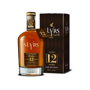 Slyrs 12 ساله Single Malt Whiskey نسخه محدود 43٪ جلد. 0,7،XNUMX لیتر در Giftbox