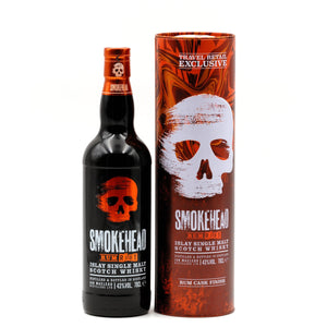 Smokehead RUM RIOT Islay Single Malt اسکاتلندی ویسکی 43٪ حجم. 0,7 لیتر در Tinbox