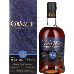 The GlenAllachie 15 Years Old Speyside Single Malt 46% Vol. 0,7 لیتر در جعبه هدیه