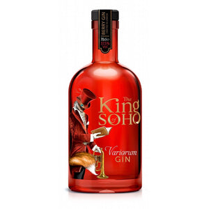 The King of Soho Variorum Gin Pink Strawberry Edition 37,5% Vol. 0,7 لیتر