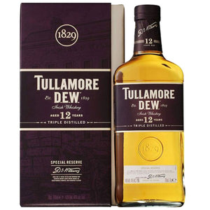 Tullamore DEW 12 Years Old Irish Whiskey Special Reserve 40% Vol. 0,7 لیتر در جعبه هدیه