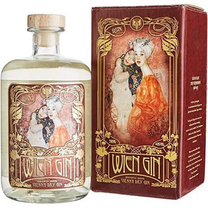 Wien Gin Gustav Klimt Edition Vienna Dry Gin 43٪ Vol. 0,7،XNUMX لیتر در Giftbox