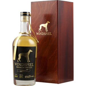 Windspiel Premium Dry Gin Reserve 49,3% حجم. 0,5 لیتر در جعبه هدیه