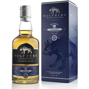 Wolfburn LANGSKIP ویسکی اسکاتلندی Single Malt 58٪ جلد. 0,7 لیتر در گیفت باکس