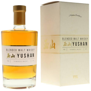 Yushan Blended Malt Whiskey 40٪ Vol. 0,7،XNUMX لیتر در Giftbox