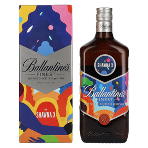 بهترین ویسکی اسکاچ مخلوط شده Ballantine توسط SHAWNA X 40% Vol. 0,7 لیتر در جعبه هدیه