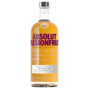 ودکای طعم دار Absolut PASSIONFRUIT 38% حجم. 1 لیتر