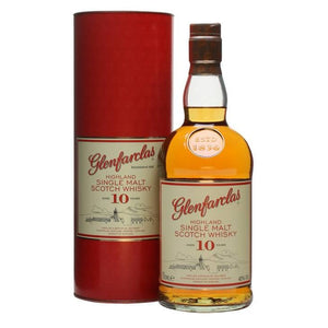 ویسکی اسکاتلندی Glenfarclas 10 Years Old Highland Single Malt 40٪ Vol. 0,7 لیتر در گیفت باکس