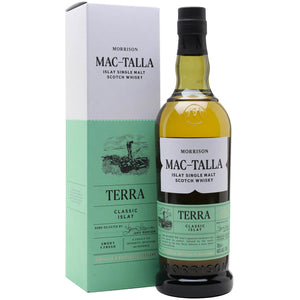 ویسکی اسکاتلندی Mac-Talla Morrison TERRA Classic Islay Single Malt 46٪ Vol. 0,7 لیتر در گیفت باکس